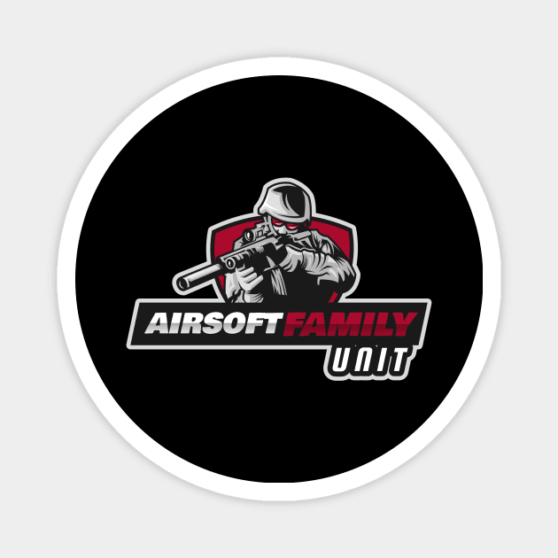 Airsoft Family - Unit Magnet by Airsoft_Family_Tees